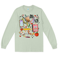 Matcha can't talk right now doing teacher stuff Long Sleeve Tee - MaliasSmallBusiness