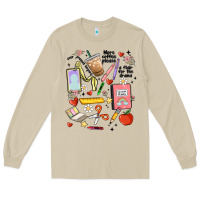 Mushroom can't talk right now doing teacher stuff Long Sleeve Tee - MaliasSmallBusiness