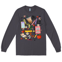 Smoke can't talk right now doing teacher stuff Long Sleeve Tee - MaliasSmallBusiness