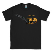 Black Cold Planer Classic Tee - LillyAllenDesigns