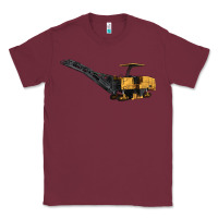Burgundy Cold Planer Classic Tee - LillyAllenDesigns