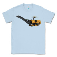 Dusty Blue Cold Planer Classic Tee - LillyAllenDesigns