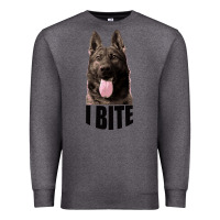 Charcoal Heather I BITE Premium Sweatshirt - Bettercallsaul