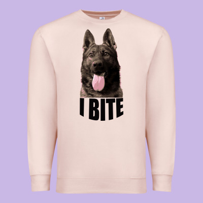 I Bite Premium Sweatshirt Designed By Bettercallsaul