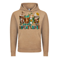 Vintage Coffee moody before coffee longhaired cow coffee Vintage Hoodie - Jasminsmagicworld