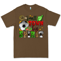 Cacao small town big spirit soccer Premium Tee - Zillion Design Studio