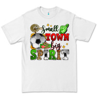 White small town big spirit soccer Premium Tee - Zillion Design Studio