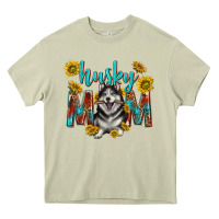 Mossy western alaskan husky mom Heavy Core Tee - texasbilliewilder