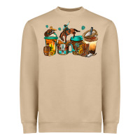 Mushroom rodeo coffee Heavyweight Sweatshirt - Jasminsmagicworld