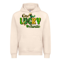 Sandshell One Lucky Auntie St. Patrick's Day Urban Hoodie - CowGirlArtShop
