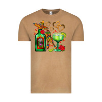 Vintage Camel mexican tequila margarita and maracas Vintage Tee - AdoDesignShop