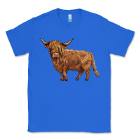 True Royal highland cow Classic Tee - BarkalooDesign