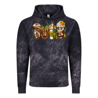 Cloud Black longhaired cow coffee Vintage Hoodie - Jasminsmagicworld