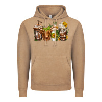 Vintage Coffee longhaired cow coffee Vintage Hoodie - Jasminsmagicworld