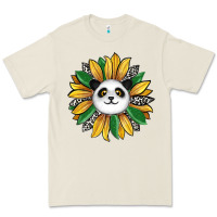 Bone panda sunflower Premium Tee - RanaPortraitStore