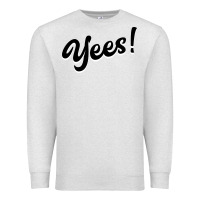 Oatmeal Heather YEES! Premium Sweatshirt - Bettercallsaul