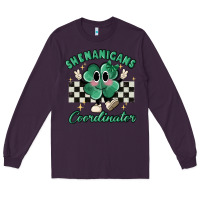 Plum shenanigans coordinator Long Sleeve Tee - MaliasSmallBusiness