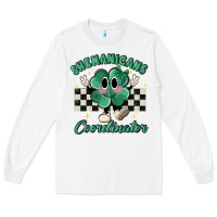 White shenanigans coordinator Long Sleeve Tee - MaliasSmallBusiness