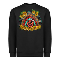 Black ladybuy  rainbow Heavyweight Sweatshirt - BarkalooDesign