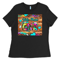 Black wife mom cna Ladies Tee - JahusDesignShop