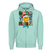 Santas Favorite Boy Zipper Hoodie | Teevron