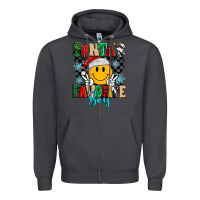 Smoke santas favorite boy Zipper Hoodie - MaliasSmallBusiness