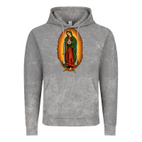 Cloud Rock our lady of Guadalupe Vintage Hoodie - JahusDesignShop