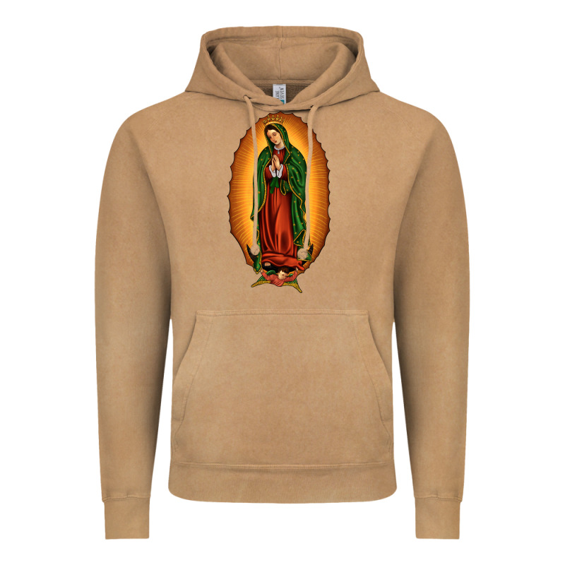 Our Lady Of Guadalupe Vintage Hoodie by JahusDesignShop | Teevron