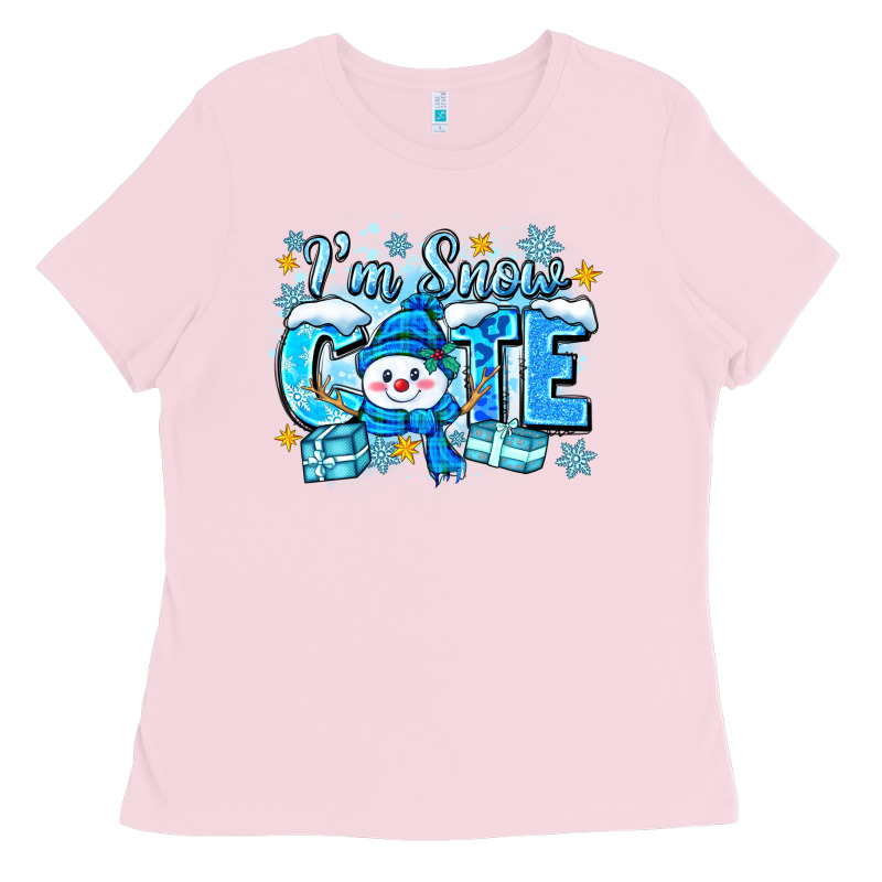 Im Snow Cute Ladies Tee by Zillion Design Studio | Teevron