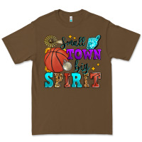 Cacao small town big spirit basketball Premium Tee - Zillion Design Studio