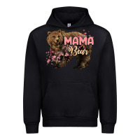 Black Mama bear mother's day Urban Hoodie - HowdyJamesFarm