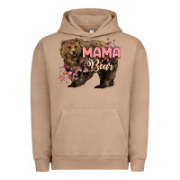 Pigment Burro Mama bear mother's day Urban Hoodie - HowdyJamesFarm
