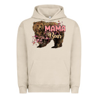 Pigment French Oak Mama bear mother's day Urban Hoodie - HowdyJamesFarm
