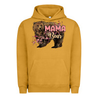 Pigment Peanut Butter Mama bear mother's day Urban Hoodie - HowdyJamesFarm