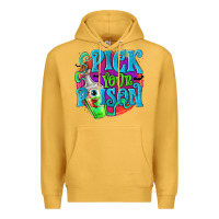 Mustard Pick Your Poison Premium Hoodie - texasbilliewilder