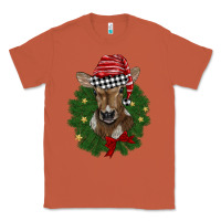 Copper christmas wreath baby calf Classic Tee - BarkalooDesign