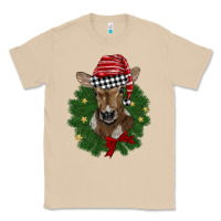 Mushroom christmas wreath baby calf Classic Tee - BarkalooDesign