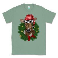 Sage christmas wreath baby calf Classic Tee - BarkalooDesign