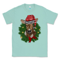 Seafoam christmas wreath baby calf Classic Tee - BarkalooDesign