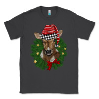 Smoke christmas wreath baby calf Classic Tee - BarkalooDesign