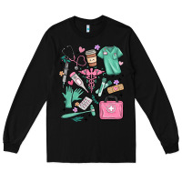 Black can't talk right now doing medical assistant stuff Long Sleeve Tee - MaliasSmallBusiness
