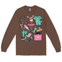 Chestnut can't talk right now doing medical assistant stuff Long Sleeve Tee - MaliasSmallBusiness
