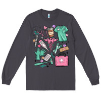 Smoke can't talk right now doing medical assistant stuff Long Sleeve Tee - MaliasSmallBusiness