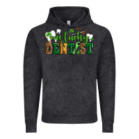 Vintage Black st patricks day one lucky dentist Vintage Hoodie - AdoDesignShop