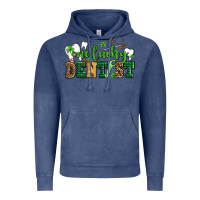 Vintage Denim st patricks day one lucky dentist Vintage Hoodie - AdoDesignShop