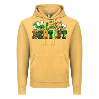 Vintage Mustard st patricks day one lucky dentist Vintage Hoodie - AdoDesignShop