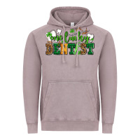 Vintage Zinc st patricks day one lucky dentist Vintage Hoodie - AdoDesignShop