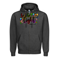 Charcoal Heather be the light matthew 5 14 Zipper Hoodie - MaliasSmallBusiness