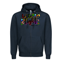 Navy be the light matthew 5 14 Zipper Hoodie - MaliasSmallBusiness
