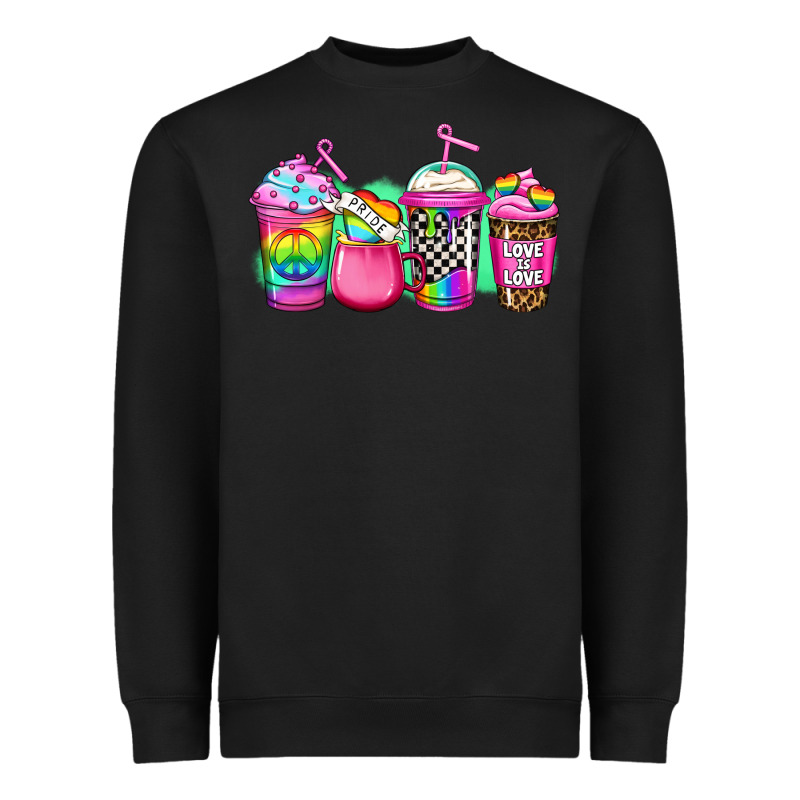 Lgbtq Coffee Heavyweight Sweatshirt by Jasminsmagicworld | Teevron